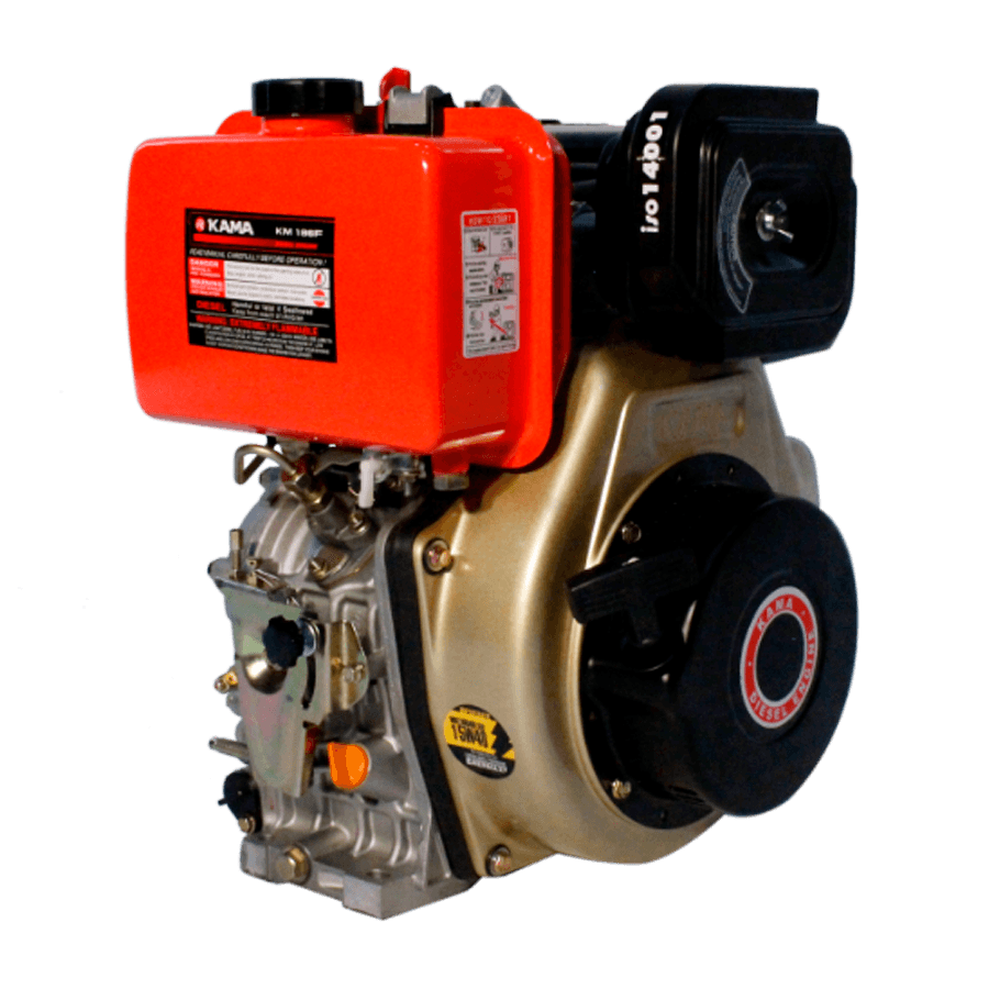 Motor Diésel KM186FAPK de 10 hp