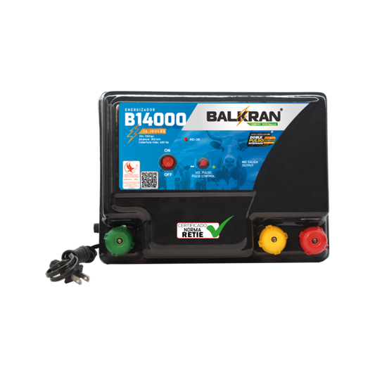Impulsor Balkran B14000 – 350 KM | Cercas Eléctricas Larga Extensión