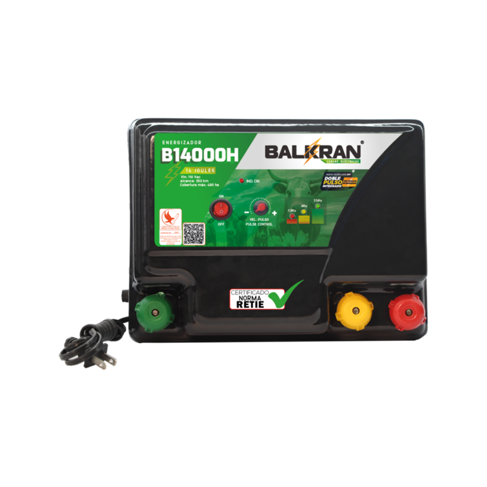 Impulsor Balkran B14000H – 220 KM | Alta Potencia Grandes Terrenos