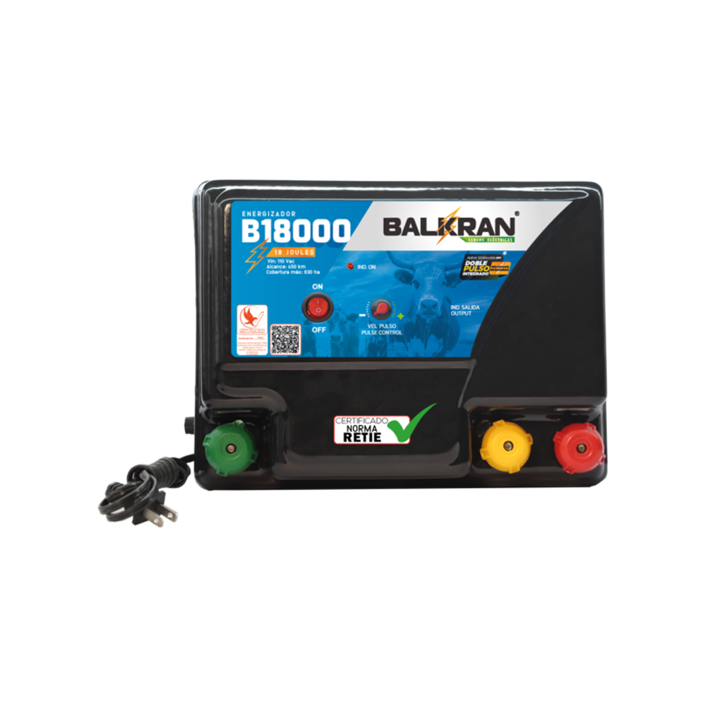 Impulsor Balkran B18000 – 450 KM  | Cercas Eléctricas Larga Extensión