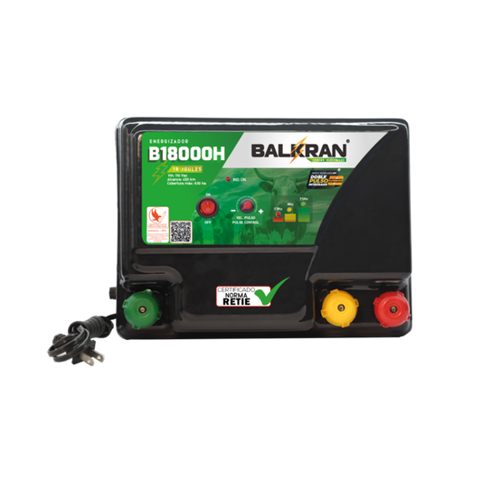 Impulsor Balkran B18000H – 450 KM – 220 KM | Alta Potencia Grandes Terrenos