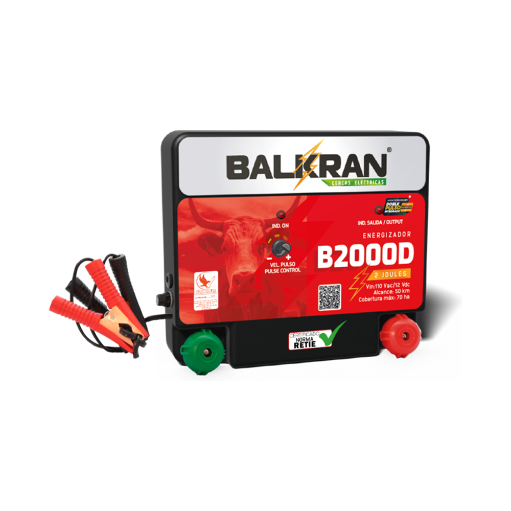 Impulsor Balkran B2000D – 50 KM | Línea Dual