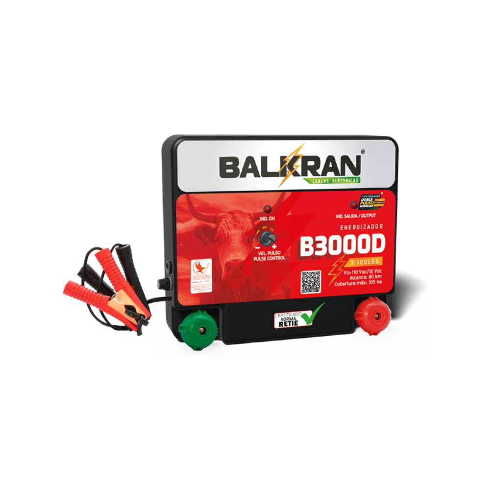 Impulsor Balkran B3000D – 80 KM | Línea Dual