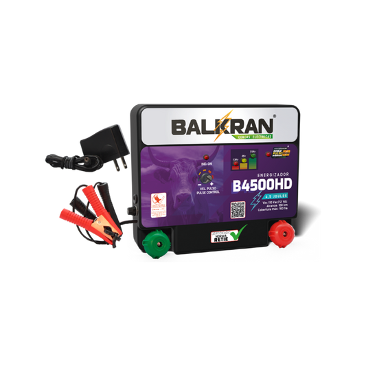 Impulsor Balkran B4500HD – 100 KM | Línea Dual con Voltímetro