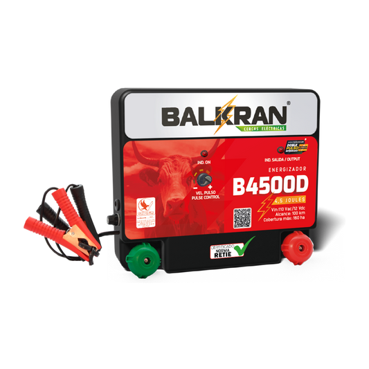 Impulsor Balkran B4500D – 100 KM | Línea Dual