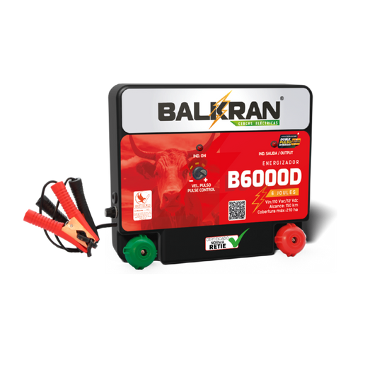 Impulsor Balkran B6000D – 150 KM | Línea Dual