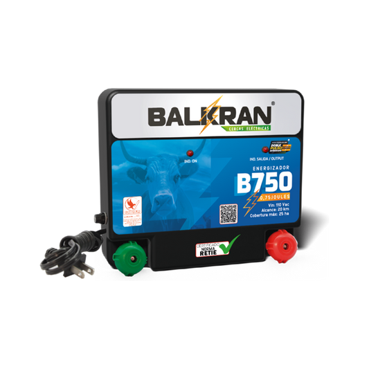 Impulsor Balkran B750 – 20 KM | Cercas Eléctricas Corta Extensión