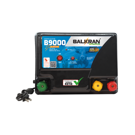 Impulsor Balkran B9000 – 220 KM | Cercas Eléctricas Larga Extensión
