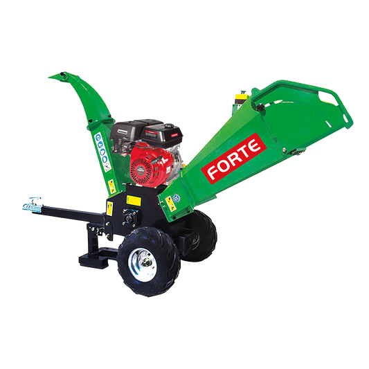 BFG-150 Biotrituradora FORTE a gasolina arranque eléctrico.