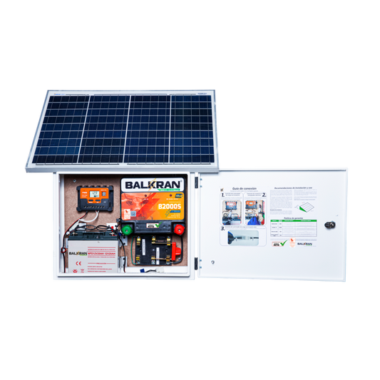 Kit Solar Balkran B2000S – 50 KM | Cercas Eléctricas Terrenos Gran Extensión