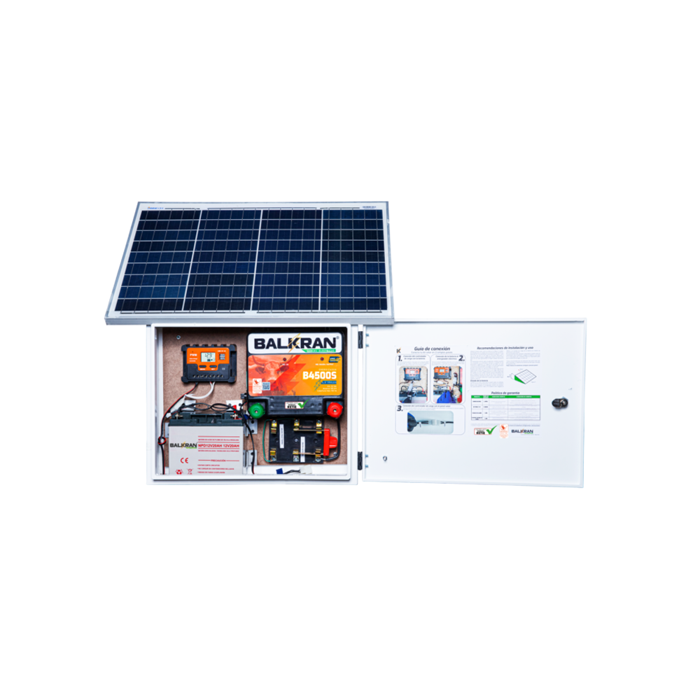 Kit Solar Balkran B4500S – 100 KM |  Cercas Eléctricas Terrenos Gran Extensión