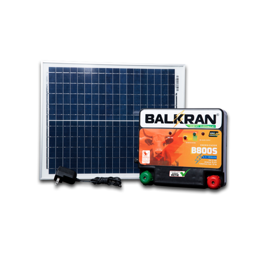 Kit Solar Balkran B800S – 15 KM | Cercas Eléctricas Terrenos Corta Extensión