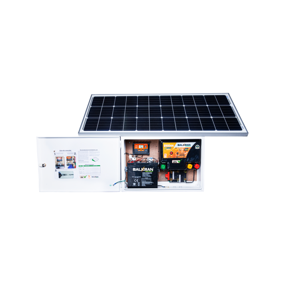 Kit Solar Balkran B9000S – 220 KM | Cercas Eléctricas Terrenos Gran Extensión