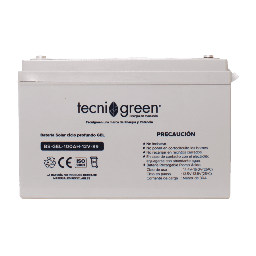 Batería Solar BS-GEL-100AH-12V-89