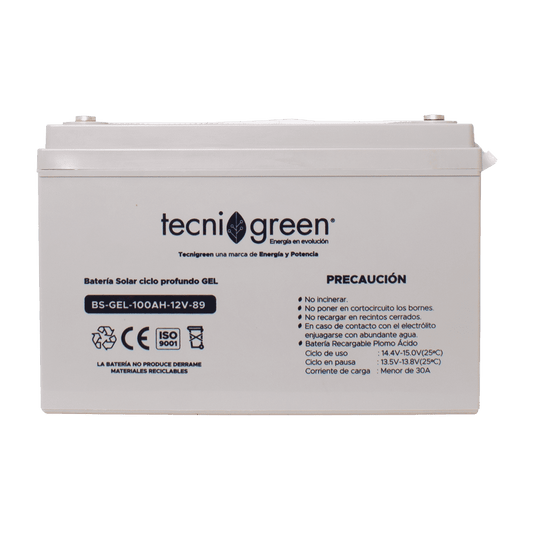 Batería Solar BS-GEL-100AH-12V-89