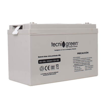 Batería Solar BS-GEL-100AH-12V-89