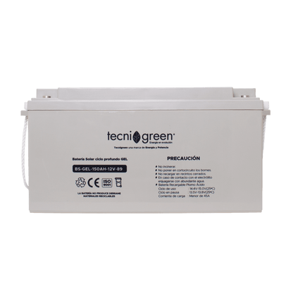 Batería Solar BS-GEL-150AH-12V-89
