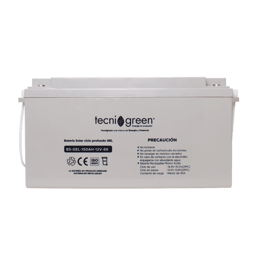 Batería Solar BS-GEL-150AH-12V-89