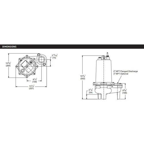 Motobomba MYERS WHR-10H-21