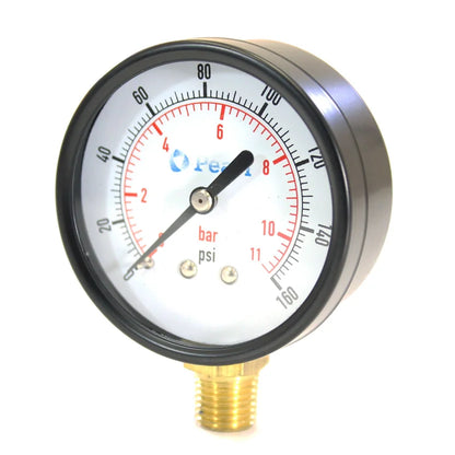 Manómetro Seco 0–160 PSI 2″