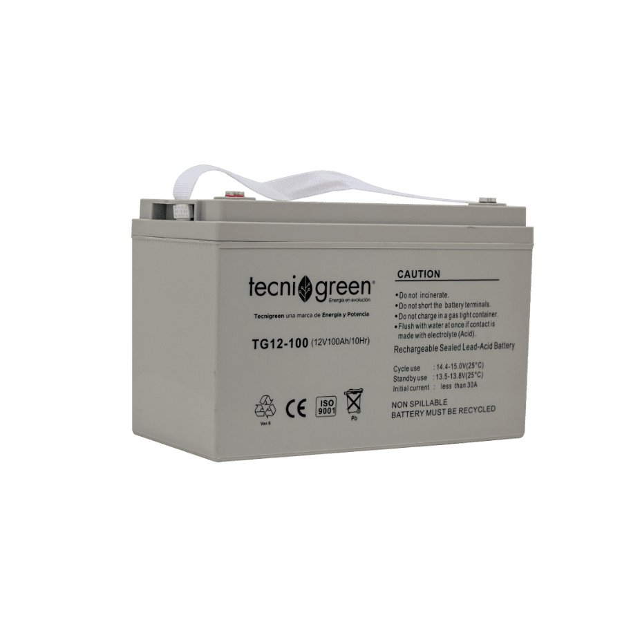 Batería Solar BS-AGM-100AH-12V-89 - Imagen 2