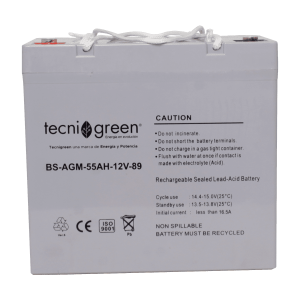 Batería Solar BS-AGM-55AH-12V-89